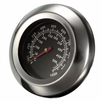 Dailygoody vleesthermometer - Grill thermometer - Roestvrij staal - Analoge inbouw - Nauwkeurige metingen - Geschikt voor barbecues