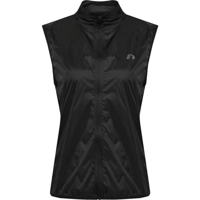 Vouwbare waterdichte mouwloze jas voor dames Newline