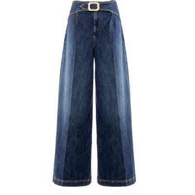 jeans vrouw blauw