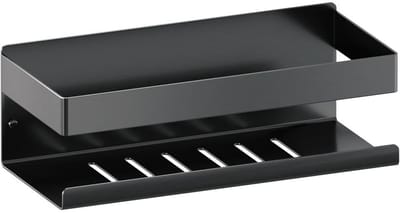 Brauer Doucherek 23 cm - Gunmetal Geborsteld Pvd