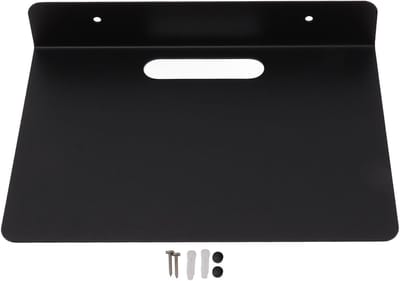 Muurbeugel voor Router en TV, Aluminium Opbergplank voor Projector en Settopbox, Ruimtebesparende Oplossing