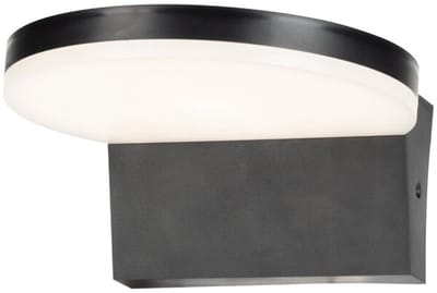 Rabalux - Buitenwandlamp - wandlamp voor buiten, 9W, zwart, Batida