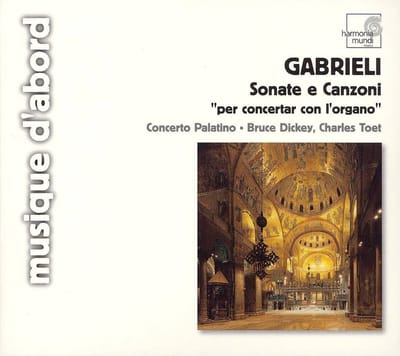 Sonate E Canzoni