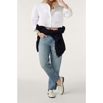 BA&SH Chemise Delga Blanc Maat: S | Overhemden Outlet | Dames | Wit