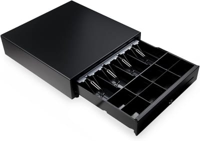 Kassalade - Geldlade Bon Printer - Winkel Betalingen - RJ11 Interface - 42x40x10cm - Zwart
