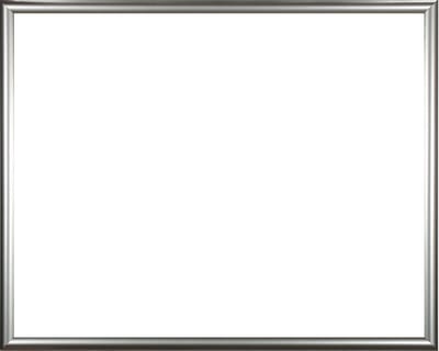 Homedecoration Biggy – Fotolijst – Fotomaat –  20 x 26 cm – Kunststof – Zilver