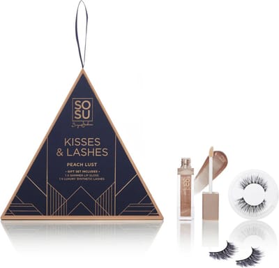 SOSU by SJ - Kisses & Lashes Peach Lust Gift Set