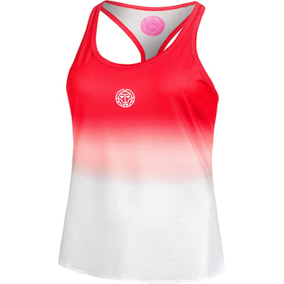 BIDI BADU Crew Gradiant Tanktop Meisjes-Rood,Wit