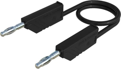 Hirschmann Test & Measurement CO MLN 150/1 Meetsnoer Banaanstekker 4 mm Banaanstekker 4 mm 1.50 m Zwart 1 stuk(s)