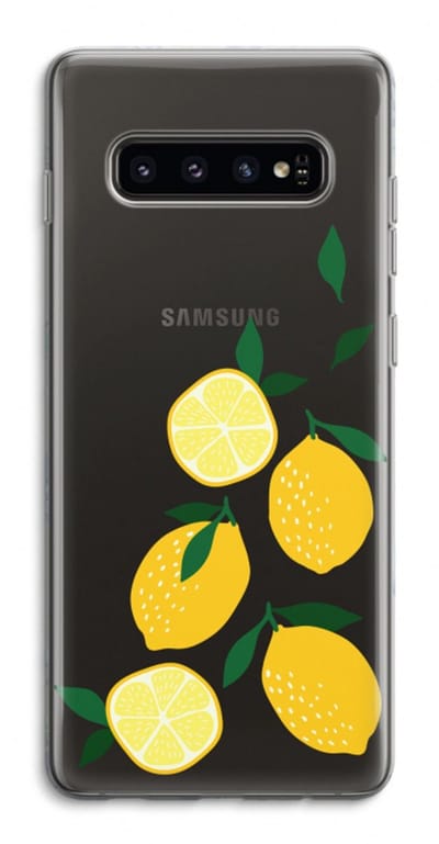 Case Company® - Hoesje geschikt voor Samsung Galaxy S10 4G hoesje - You're my lemon - Soft Cover Telefoonhoesje - Bescherming aan alle Kanten en Schermrand