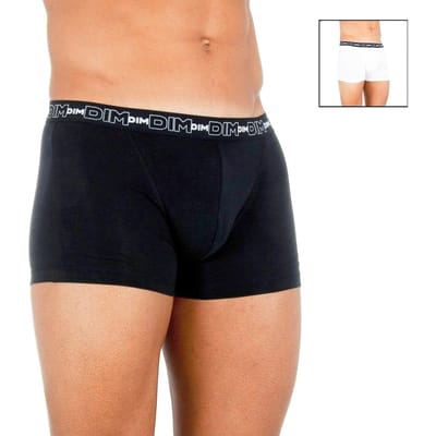 Pack-2 Boxers Katoen Streech ademende stof D6596 heren