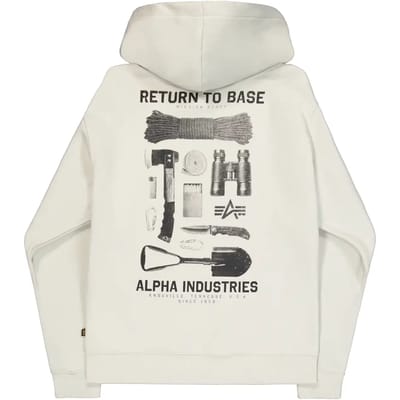 Hoodie Alpha Industries Return To Base