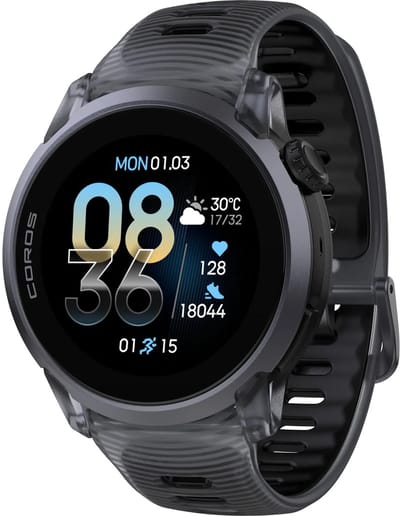 COROS - Sporthorloge - Pace 4 - Silicone - Crystal Black - 43mm
