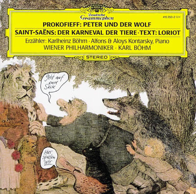 Karlheinz Böhm, Wiener Philharmoniker, Karl Böhm - Prokofiev: Peter Und Der Wolf | Saint-Saëns: Der Karneval Der Tiere (CD) (Complete)
