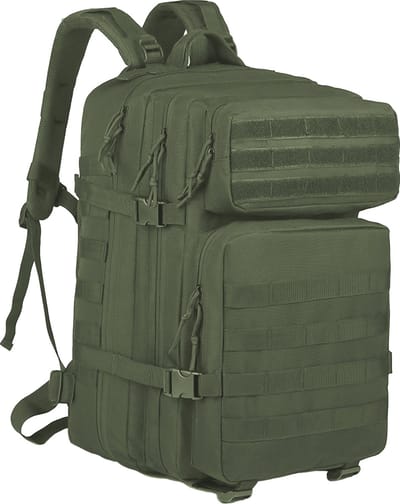 Somstyle Tactical Backpack - 45 Liter - Militaire Rugzak - Wandelrugzak - Groen