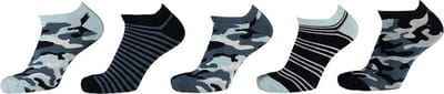 iN ControL 5pack sneakersocks ARMY blue 23/26