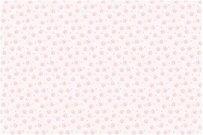 PARTYDECO - Papieren tafelkleed kattenpootjes 180 x 120 cm roze verjaardag