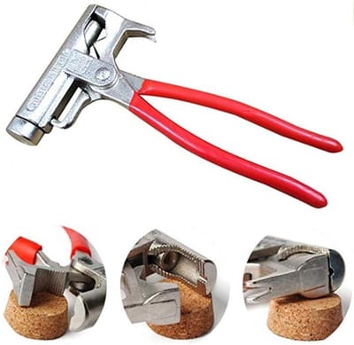 Multifunctionele Hamer - Gereedschap Tang - Klus Klussen - Tien Functies - 20 cm - Rood