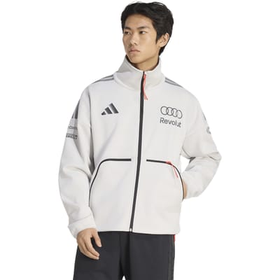 Adidas Audi F1 Engineers & Marketing Track Top Jassen Heren - Wit - Maat XXXL - Poly Mesh