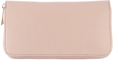 Giuliano lederen portemonee - Dames - Made in Italy - Taupe