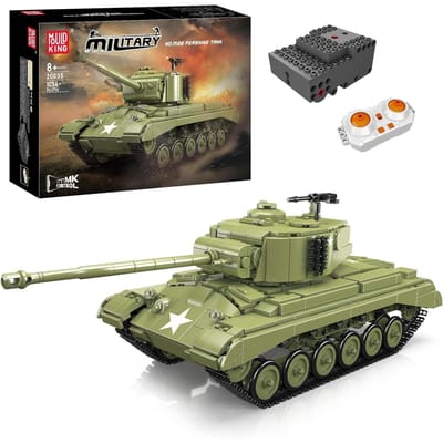 Mould King 20035 MOC Militaire Tank Bouwblokkenset, Technologie Klemblokken Tanks Modelcollectie Militaire Bouw Speelgoed(1054 onderdelen) 20035