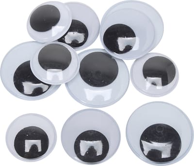 Wiebelogen, afm 30+35+40 mm, Maxi, 150 paar, 300 stuk/ 1 doos