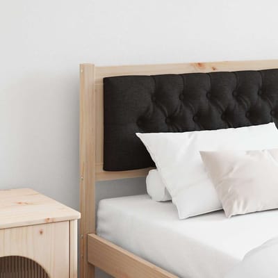 vidaXL - Hoofdbord - Anders - Bruin - en - zwart - 180 - cm - Massief - grenenhout