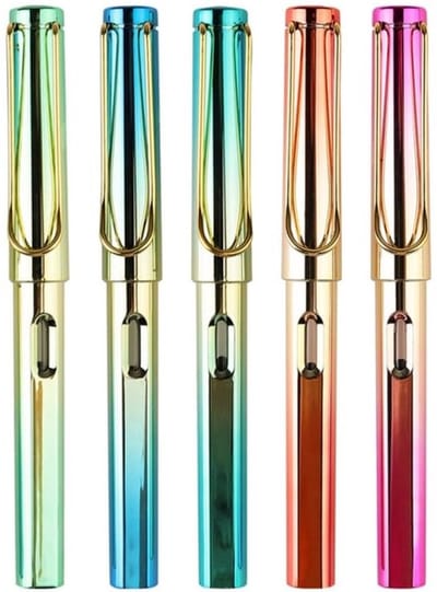 Vulpen met balans - Kalligrafie Pen - Schrijfgerei voor Studenten - Inkt Pen - Plastic - Slim Schrijfgereedschap - Kalligrafiepen
