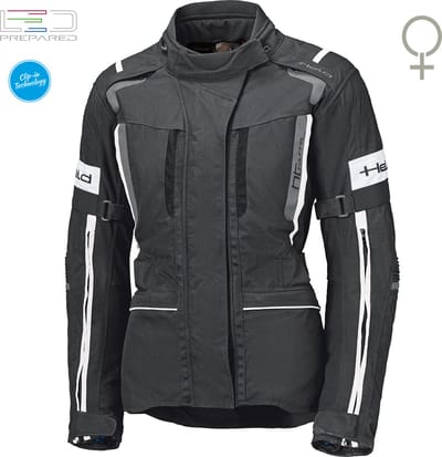 Held 4-Touring II Touring Jas Zwart Wit - Jas