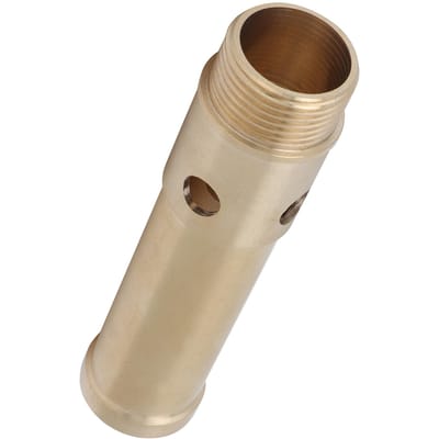 Bruisende Fonteinspuitmond Messing Schuim Vijver Sproeier voor Tuinen Parken Landschap Mannelijke Schroefdraad G1‑1 2 46mm beige