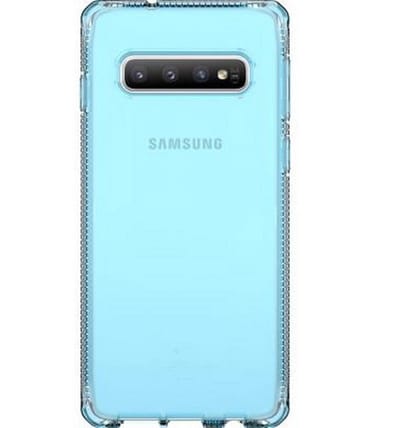 Itskins, Hoesje geschikt voor Samsung Galaxy S10 - Light Spectrum Clear Series, Transparant