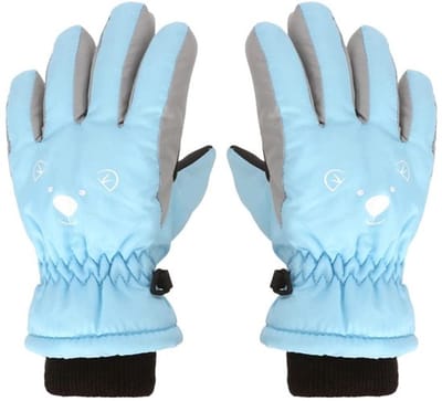 Allecto - Kinder Ski Handschoenen - Waterdicht en Winddicht - Rood of
