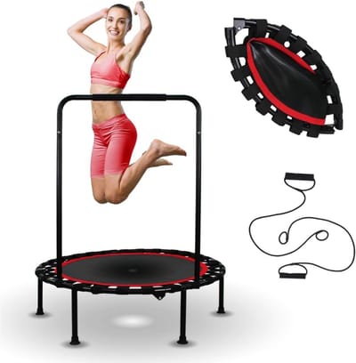 Lexium Rebounder Trampoline - Rebouncer - Mini Trampoline - Rebounder Training - Fitness Trampoline - Indoor
