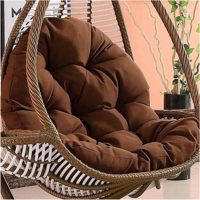 Schommelkussen - Hangmat stoelkussen - Comfortabel zitten - Getufte constructie - 120 x 86 cm - Veelkleurig