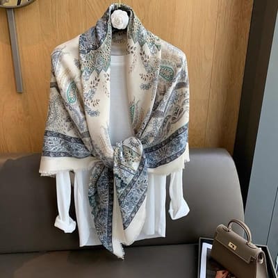 Grote Vierkante Linnen Sjaal voor Dames In Zomer Airconditioned Kamer met Grote Sjaal Lente en Herfst Dunne High-end Nieuwe Zonnebrand Sjaal 130*130cm