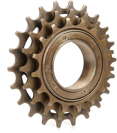 Fiets Freewheel - 3 Snelheden - Fietsen Verbeteren - Metaal Gietijzer - 16 19 22T - Zilver