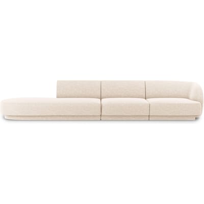 4-zitsbank Miley links-open chenille | Micadoni Limited Edition