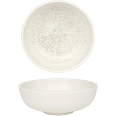 Bonna Kommetje - Lunar White - Porselein - 14 cm (400cc) - set van 6
