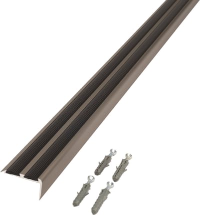 Trapneusprofiel RVS 1200x36x20 mm