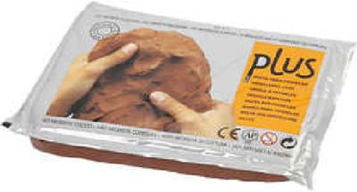 Luchtdrogende Klei Terracotta – Boetseerklei Voor Modelleren – Zelfhardende Klei – 12x1000 Gram