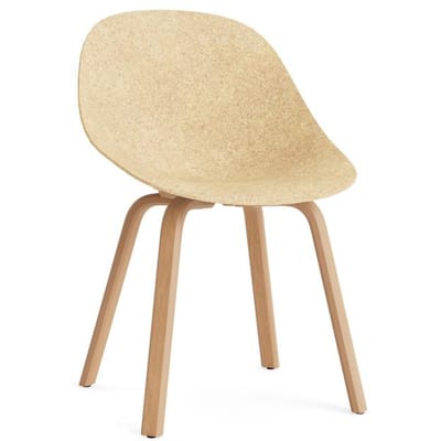 Normann Copenhagen Mat stoel Hout - hennep