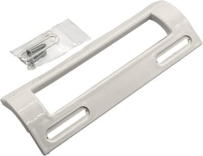 Fixem universele koelkast handgreep wit 197 mm, rand montage greep 90-170 mm hart op hart, voor koelkast vriezer koel vriescombinatie