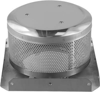 Terrasverwarmer Onderdeel - Brandend Net - Buiten Verwarmen - Hoge Temperatuur Bestendig - 19x18x16 cm - Zilver