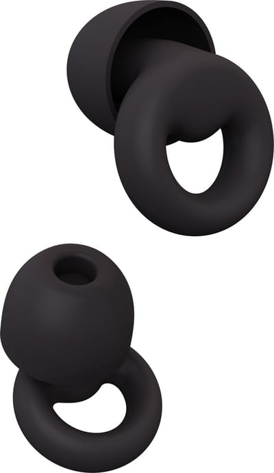Oordopjes voor Slapen, Concerten & Festivals - 25 dB Geluidsreductie - Herbruikbare Siliconen Earplugs - 4 Maten - Zwart