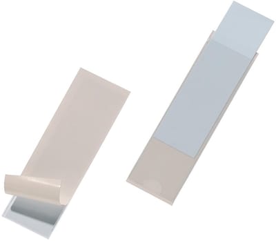 Durable Pocketfix binnenafmetingen 100 x 28 mm | buitenafmetingen 104 x 32 mm