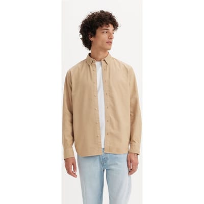 Levi's Authentic Casual Shirt Beige Größe: XS | Casual hemden Outlet | Herren | Braun