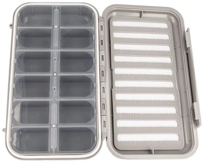 Baetis Fly With Windows Doos Voor Kleine Onderdelen Grijs 19 x 11 x 4 cm