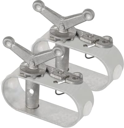 Spansluiting touw zwembadafdekking 2 stuks aluminiumlegering - winter zwembadzeilen bevestiging accessoires