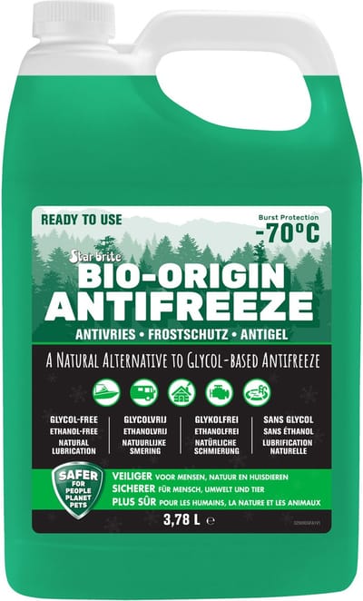 STAR BRITE Bio-Origin Antivries - Een Natuurlijk Alternatief voor Antivries op Glycolbasis - 3,78 L