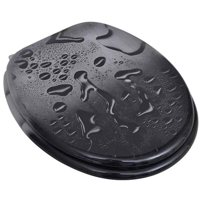 vidaXL - Toiletbrillen - met - deksels - 2 - st - water - MDF